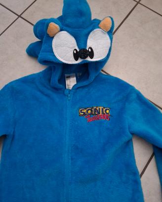 Tuta Sonic the hedgehog 8-10 anni