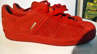 Adidas superstar cheap 80s uomo arancione