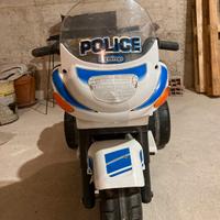 moto elettrica polizia peg perego