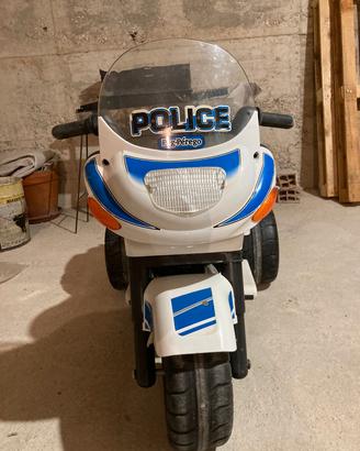 moto elettrica polizia peg perego