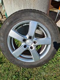 4 cerchi in lega MAK R16 gomme invernali 205/60