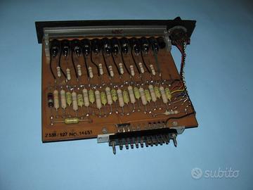 Schede ring counter a valvole tyratron Z70U Z70W