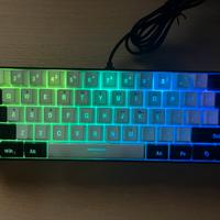 Tastiera meccanica retroilluminata