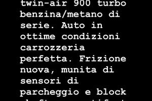 Panda twiner benzina metano