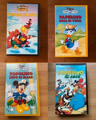 Lotto 18 VHS Disney Originali