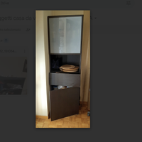 Credenza  ikea colore nero