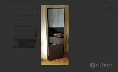 Credenza  ikea colore nero