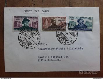 Francobolli Busta Primo Giorno AMG-FTT G. Verdi