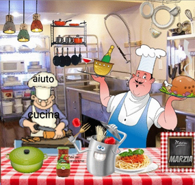 Aiuto cucina - lavapiatti