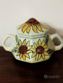 Zuccheriera in ceramica