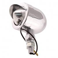 Freccia per moto custom con vetro cromato