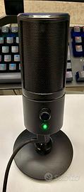 Kit streaming Razer – Microfono Seiren X + Webcam 