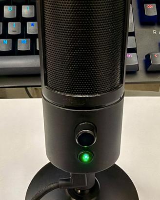Kit streaming Razer – Microfono Seiren X + Webcam 