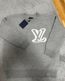 Maglione Louis Vuitton grigio