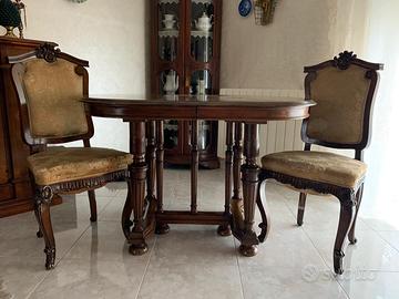 Tavolo antico restaurato