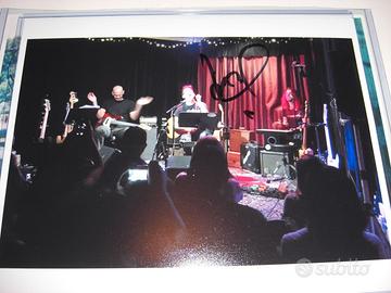 Jason Newsted Foto Autografata Metallica Autografo