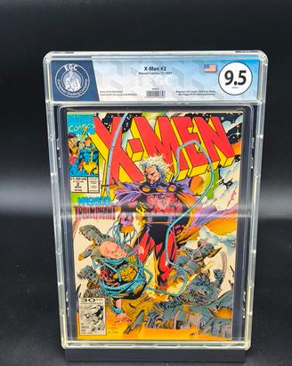 X-Men #2 (1991) Marvel – Jim Lee – EGC 9.5 