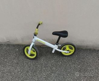 Bici senza pedali bambino