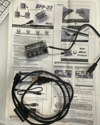 Modulo Hitec HPP-22 interfaccia USB SERVOCOMANDO