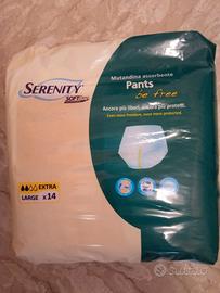 MUTANDINE PANTS INCONTINENZA SERENITY 14 PEZZI   L