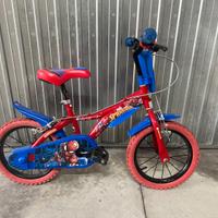 Bici bimbo spyderman