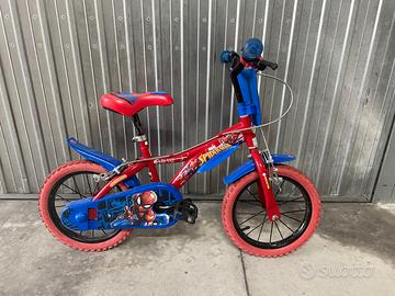 Bici bimbo spyderman