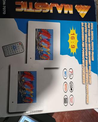 Doppio monitor per auto Majestic MON-7070