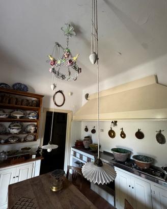 Lampada a sospensione con contrappeso