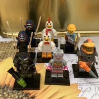 Lego minifigures serie 9 - 11 - 12 - 13 - 15