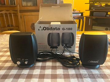 Casse acustiche per pc o Olidata