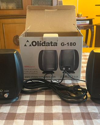 Casse acustiche per pc o Olidata