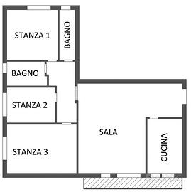 Posto letto in camera doppia per studentessa