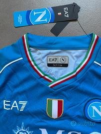 Maglia Napoli Set Gara Home Junior 2023/2024