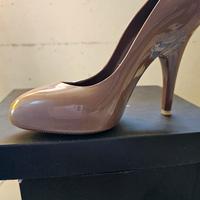 Scarpa tacco alto beige