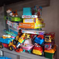 stoccaggio di giocattoli 