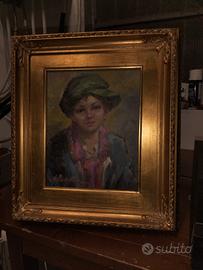 QUADRO RITRATTO OPERA UNICA 