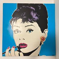 Quadro Pop Art Audrey Hepburn - Firma Tomas