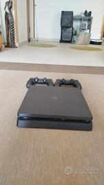 Ps4 slim + 2 Gamepad originali e uno compatibile 