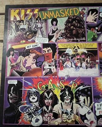 Disco Vinile 33 giri KISS UNMASKED