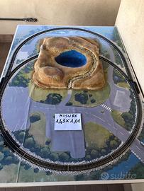 Trenino Plastico ferroviario in scala H0