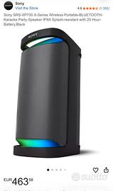 Sony SRS-XP700 – Usata poche ore, pari al nuovo