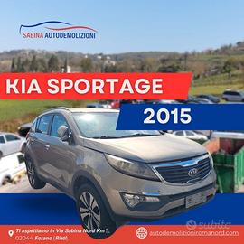 kia sportage 2015 ricambi usati vettura rottamata
