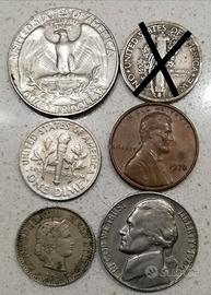 🪙MONETE LIRA FRANCO DINARO RUBLO DOLLARO PFENNIG