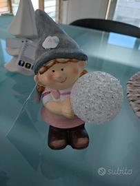 Addobbo luminoso, invernale, natalizio