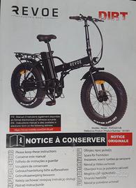 REVOE DIRT 4"x20" Electrict fatbike Ebike