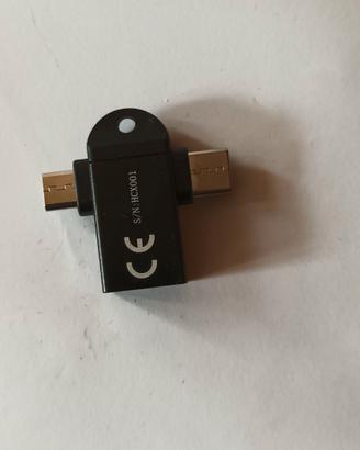 Hub OTG 3-in-1 USB-C Micro-USB 3.0 Ultra-Slim