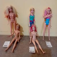 LOTTO 5 BARBIE MATTEL 2011