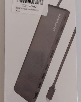 Docking Station Wavlink 12-in-1 USB-C 4K - NUOVA
