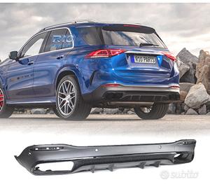 DIFFUSORE MERCEDES GLE W167 AMG 19- LOOK GLE63 NER