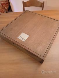 Scacchiera THUN in ceramica e legno originale da c